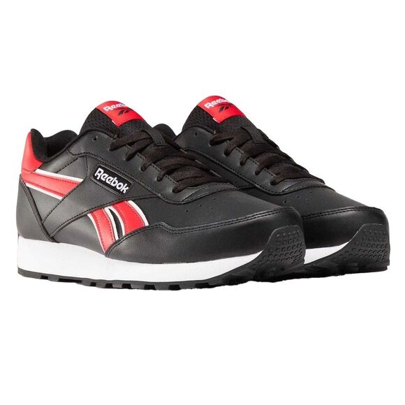 Reebok Unisex Adult Rewind Run Sneakers / Black/White/Red - Picture 1 of 5